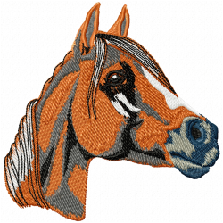 Horses Embroidery Design 6 Horses Embroidery Design 6